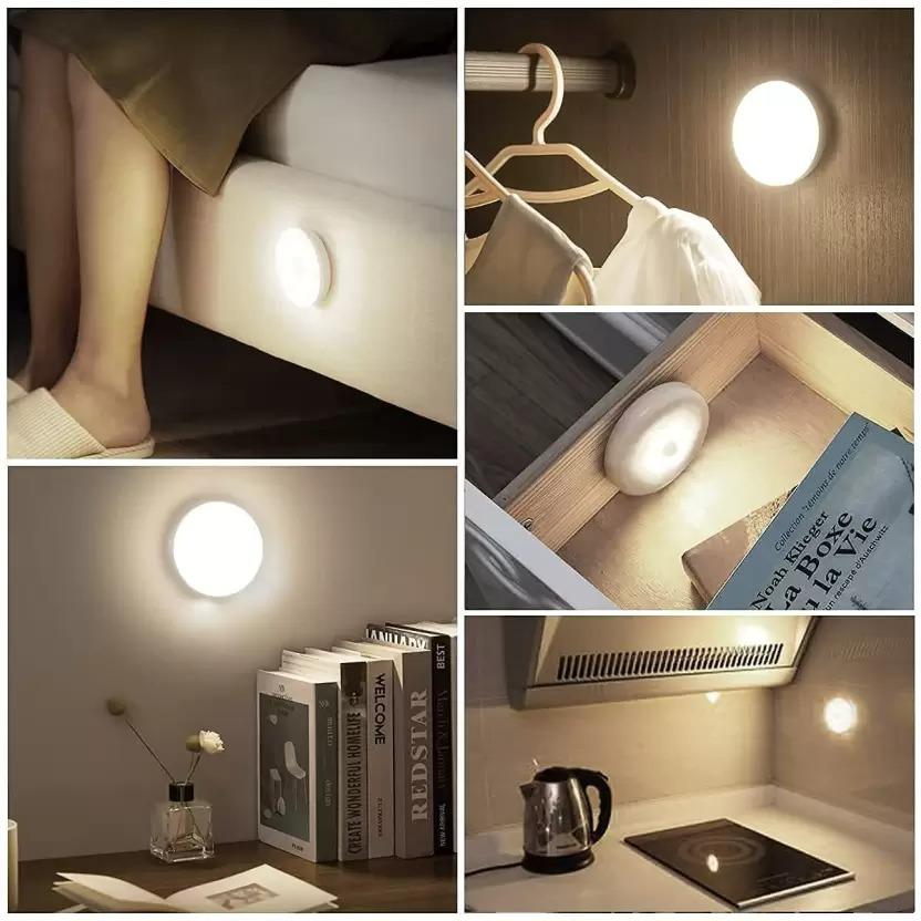 Motion Sensor Light for Home with USB Charging Wireless Self Adhesive LED Night Light image 3