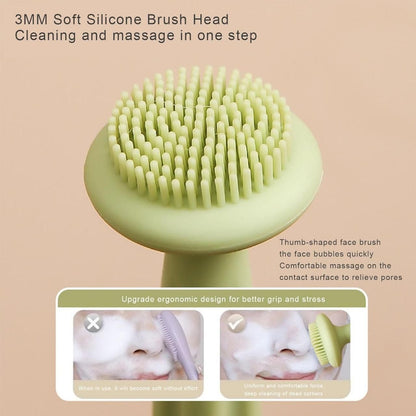 Double Face Cleansing Brush (Pack of 2)
