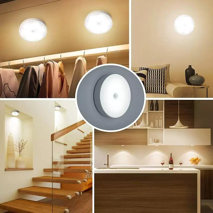 Motion Sensor Light for Home with USB Charging Wireless Self Adhesive LED Night Light image 2
