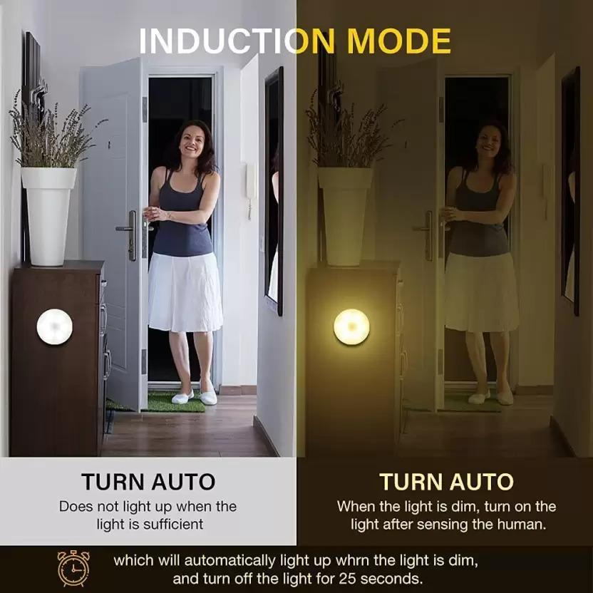 Motion Sensor Light for Home with USB Charging Wireless Self Adhesive LED Night Light image 1